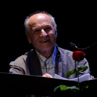 Foto Nicoloro G.   30/06/2014  Milano   Ottava giornata della quindicesima edizione de " La Milanesiana " che quest' anno ha per tema la " Fortuna/Destino ". nella foto il pittore spagnolo Antonio Lopez Garcia, che ha ricevuto il premio " Rosa d' oro della Milanesiana ".