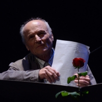 Foto Nicoloro G.   30/06/2014  Milano   Ottava giornata della quindicesima edizione de " La Milanesiana " che quest' anno ha per tema la " Fortuna/Destino ". nella foto il pittore spagnolo Antonio Lopez Garcia, che ha ricevuto il premio " Rosa d' oro della Milanesiana ".