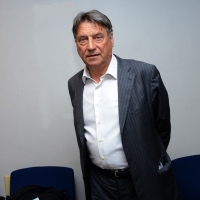 Foto Nicoloro G.  26/06/2014  Milano   Quarta giornata della quindicesima edizione de \" La Milanesiana \" che quest\' anno ha per tema la \" Fortuna \". nella foto lo scrittore Claudio Magris.