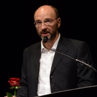Foto Nicoloro G.  27/06/2014  Milano   Quinta giornata della quindicesima edizione de " La Milanesiana " che quest' anno ha per tema la " Fortuna ". nella foto lo scrittore Mauro Covacich.