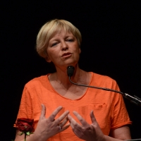 Foto Nicoloro G.  27/06/2014  Milano   Quinta giornata della quindicesima edizione de " La Milanesiana " che quest' anno ha per tema la " Fortuna ". nella foto Elena Kostioukovitch.