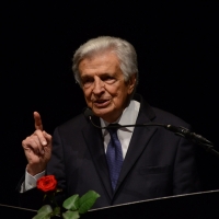 Foto Nicoloro G.  24/06/2014  Milano   Seconda giornata della quindicesima edizione de " La Milanesiana " che quest' anno ha per tema la " Fortuna ". nella foto il giornalista Furio Colombo.