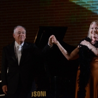 Foto Nicoloro G.  29/06/2014  Milano   Settima giornata della quindicesima edizione de " La Milanesiana " che quest' anno ha per tema la " Fortuna/Destino ". nella foto il pianista Antonio Ballista e la soprano Lorna Windsor.
