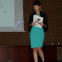 Foto Nicoloro G.  29/06/2014  Milano   Settima giornata della quindicesima edizione de " La Milanesiana " che quest' anno ha per tema la " Fortuna/Destino ". nella foto Elisabetta Sgarbi.