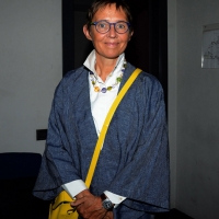 Foto Nicoloro G.  25/06/2014  Milano   Terza giornata della quindicesima edizione de \" La Milanesiana che quest\' anno ha per tema la \" Fortuna \". nella foto la scrittrice Susanna Tamaro.