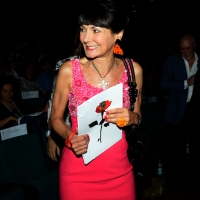 Foto Nicoloro G.  25/06/2014  Milano   Terza giornata della quindicesima edizione de \" La Milanesiana che quest\' anno ha per tema la \" Fortuna \". nella foto Elisabetta Sgarbi.