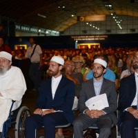Foto Nicoloro G.  24/08/2014  Rimini   XXXV edizione del Meeting per l' amicizia fra i popoli. nella foto anche rappresentanti di fede islamica presenti all' incontro dal titolo " il potere del cuore. Ricercatori di verità ".
