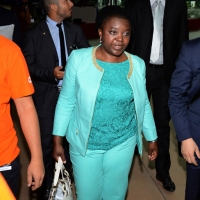 Foto Nicoloro G.   28/08/2014  Rimini     Quinta  giornata della XXXV edizione del Meeting per l' amicizia fra i popoli. nella foto l' onorevole Cècile Kyenge.