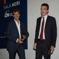 Foto Nicoloro G.   25/08/2014  Rimini     Seconda giornata della XXXV edizione del Meeting per l' amicizia fra i popoli. nella foto a sinistra il presidente di Confagricoltura Mario Guidi, e  il ministro Maurizio Martina che hanno preso parte al dibattito " La cultura alimentare italiana: una tradizione innovativa ".