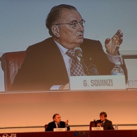Foto Nicoloro G.   29/08/2014  Rimini      Sesta giornata della XXXV edizione del Meeting per l' amicizia fra i popoli. nella foto il presidente di Confindustria Giorgio Squinzi.