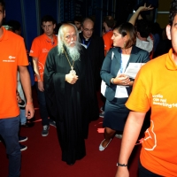 Foto Nicoloro G.   29/08/2014  Rimini      Sesta giornata della XXXV edizione del Meeting per l' amicizia fra i popoli. nella foto il vescovo Panteleimon ( Arkadij Viktorovich Shatov ), vicario del Capo della Chiesa Ortodossa di Russia.