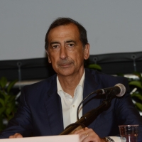 Foto Nicoloro G.   29/08/2014  Rimini      Sesta giornata della XXXV edizione del Meeting per l' amicizia fra i popoli. nella foto il commissario Expo 2015 Giuseppe Sala.