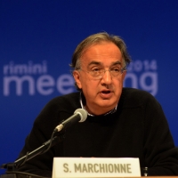 Foto Nicoloro G.   30/08/2014  Rimini   Settima ed ultima giornata della XXXV edizione del Meeting per l' amicizia fra i popoli. nella foto Sergio Marchionne.