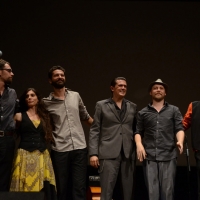 Foto Nicoloro G.  22/06/2015  Milano   Si è aperta ufficialmente la sedicesima edizione de " La Milanesiana ". nella foto il gruppo musicale " Gipsy Klezmer Orchestra " di Barcellona.