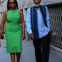 Foto Nicoloro G.  27/06/2015  Milano    Sesta serata della sedicesima edizione de " La Milanesiana " che ha per titolo " Manie e ossessioni ". nella foto il premio Nobel Wole Soyinka.