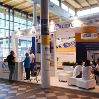 Foto Nicoloro G.  20/08/2015  Rimini,  Al via l\'edizione 2015 del Meeting di CL dal titolo \'Di che è mancanza questa mancanza, cuore, che a un tratto ne sei pieno?\'. nella foto lo stand di Avvenire.