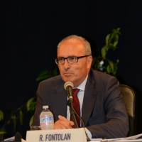 Foto Nicoloro G.   21/08/2015    Rimini  Seconda giornata dell\' edizione 2015 del Meeting di C.L. dal titolo \' Di che è mancanza questa mancanza, cuore, che a un tratto ne sei pieno ? \'. nella foto Roberto Fontolan, direttore Centro Internazionale C.L.