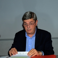 Foto Nicoloro G.   21/08/2015    Rimini  Seconda giornata dell' edizione 2015 del Meeting di C.L. dal titolo ' Di che è mancanza questa mancanza, cuore, che a un tratto ne sei pieno ? '. nella foto il direttore generale Consorzio Tutela Grana Padano Stefano Berni che ha preso parte ad un incontro sul tema ' Risorse, alimentazione e sviluppo sostenibile '.