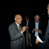 Foto Nicoloro G.   25/08/2015    Rimini    Sesta giornata dell' edizione 2015 del Meeting di C.L. dal titolo ' Di che è mancanza questa mancanza, cuore, che a un tratto ne sei pieno ? '. nella foto il giudice emerito Sabino Cassese.