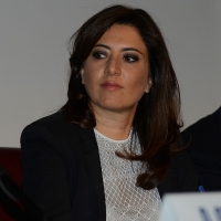 Foto Nicoloro G.   26/08/2015    Rimini    Settima ed ultima giornata dell' edizione 2015 del Meeting di C.L. dal titolo ' Di che è mancanza questa mancanza, cuore, che a un tratto ne sei pieno ? '. nella foto Cristina Scocchia, a.d. dell' Oreal Italia.