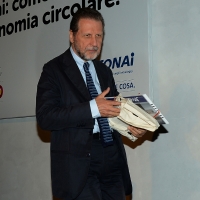 Foto Nicoloro G.   22/08/2015    Rimini  Terza giornata dell' edizione 2015 del Meeting di C.L. dal titolo ' Di che è mancanza questa mancanza, cuore, che a un tratto ne sei pieno ? '. nella foto Andrea Cancellato, direttore generale Fondazione Triennale di Milano, che ha partecipato all' incontro sul tema ' L' Io espressione di autenticita': il Design sintesi di storia e cultura '.