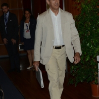 Foto Nicoloro G.   22/08/2015    Rimini  Terza giornata dell' edizione 2015 del Meeting di C.L. dal titolo ' Di che è mancanza questa mancanza, cuore, che a un tratto ne sei pieno ? '. nella foto Carlo Cottarelli, direttore esecutivo del Fondo Monetario Internazionale.