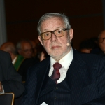 Foto Nicoloro G.   06/04/2019   Rimini     Seconda giornata dell' edizione 2019 della Grande Loggia del GOI ( Grande Oriente d' Italia ) dal titolo ' Tra Cielo e Terra '. nella foto il costituzionalista Giovanni Maria Flick che ha conversato sulla Costituzione.