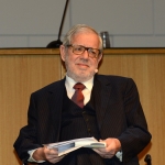 Foto Nicoloro G.   06/04/2019   Rimini     Seconda giornata dell' edizione 2019 della Grande Loggia del GOI ( Grande Oriente d' Italia ) dal titolo ' Tra Cielo e Terra '. nella foto il costituzionalista Giovanni Maria Flick che ha conversato sulla Costituzione.