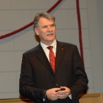 Foto Nicoloro G.   06/04/2019   Rimini     Seconda giornata dell' edizione 2019 della Grande Loggia del GOI ( Grande Oriente d' Italia ) dal titolo ' Tra Cielo e Terra '. nella foto l' astronauta Paolo Nespoli che ha parlato della sua esperienza.
