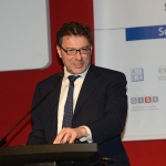 Foto Nicoloro G.   27/03/2019   Ravenna   XIV edizione dell' OMC - Offshore Mediterranean Conference -. nella foto il sottosegretario Giancarlo Giorgetti.