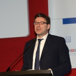 Foto Nicoloro G.   27/03/2019   Ravenna   XIV edizione dell' OMC - Offshore Mediterranean Conference -. nella foto il sottosegretario Giancarlo Giorgetti.