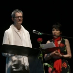 Foto Nicoloro G.   14/06/2021   Milano     Edizione 2021 de La Milanesiana con una serata dedicata alla figura del regista Giorgio Strehler a 100 anni dalla nascita. nella foto Claudio Longhi direttore del Piccolo Teatro di Milano con Elisabetta Sgarbi.