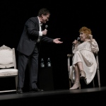Foto Nicoloro G.   14/06/2021   Milano     Edizione 2021 de La Milanesiana con una serata dedicata alla figura del regista Giorgio Strehler a 100 anni dalla nascita. nella foto i cantanti Massimo Ranieri ed Ornella Vanoni.
