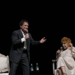 Foto Nicoloro G.   14/06/2021   Milano     Edizione 2021 de La Milanesiana con una serata dedicata alla figura del regista Giorgio Strehler a 100 anni dalla nascita. nella foto i cantanti Massimo Ranieri ed Ornella Vanoni.