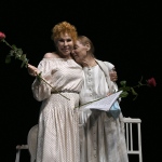 Foto Nicoloro G.   14/06/2021   Milano     Edizione 2021 de La Milanesiana con una serata dedicata alla figura del regista Giorgio Strehler a 100 anni dalla nascita. nella foto la scrittrice e poetessa ungherese Edith Bruck con Ornella Vanoni.