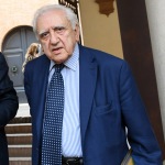 Foto Nicoloro G.   04/09/2021   Ravenna   Apertura ufficiale del Festival Dante 2021 nell\' ambito delle Celebrazioni del 700° anniversario della morte del Sommo Poeta. nella foto Francesco Sabatini linguista e presidente onorario dell\' Accademia della Crusca.