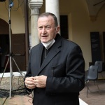 Foto Nicoloro G.   04/09/2021   Ravenna   Apertura ufficiale del Festival Dante 2021 nell\' ambito delle Celebrazioni del 700° anniversario della morte del Sommo Poeta. nella foto l\' arcivescovo Lorenzo Ghizzoni.