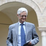 Foto Nicoloro G.   04/09/2021   Ravenna   Apertura ufficiale del Festival Dante 2021 nell' ambito delle Celebrazioni del 700° anniversario della morte del Sommo Poeta. nella foto Claudio Marazzini presidente dell' Accademia della Crusca.