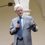 Foto Nicoloro G.   04/09/2021   Ravenna   Apertura ufficiale del Festival Dante 2021 nell' ambito delle Celebrazioni del 700° anniversario della morte del Sommo Poeta. nella foto Claudio Marazzini presidente dell' Accademia della Crusca.