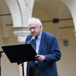 Foto Nicoloro G.   04/09/2021   Ravenna   Apertura ufficiale del Festival Dante 2021 nell' ambito delle Celebrazioni del 700° anniversario della morte del Sommo Poeta. nella foto Francesco Sabatini linguista e presidente onorario dell' Accademia della Crusca.