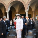 Foto Nicoloro G.   11/09/2021   Ravenna   Intervento del governatore della Banca d' Italia al Festival Dante 2021. nell' ambito delle Celebrazioni del 700° anniversario della morte del Sommo Poeta. nella foto il governatore della Banca d' Italia Ignazio Visco al suo arrivo ai Chiostri Francescani.