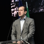 Foto Nicoloro G.   20/05/2022   Ravenna   Seconda giornata conclusiva dell\' edizione 2022 dell\' European Maritime Day, assegnato questa\' anno a Ravenna dalla Commissione europea e che ha per tema \' Economia blu sostenibile per una ripresa del verde \'. nella foto il Commissario europeo Virginijus Sinkevicius.
