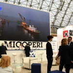 08/04/2025   Ravenna   Giornata di apertura dell' edizione 2025 dell' OMC - Offshore Mediterranean Conference. nella foto uno stand.