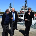 08/04/2025   Ravenna   Giornata di apertura dell' edizione 2025 dell' OMC - Offshore Mediterranean Conference. nella foto a sinistra il ministro Gilberto Pichetto Fratin e Michele de Pascale, governatore Emilia-Romagna.