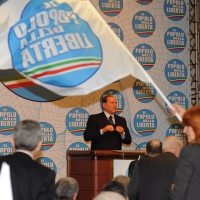Foto Nicoloro G. 03/03/2012 Milano Congresso del PdL per l’ elezione del coordinatore cittadino. nella foto Silvio Berlusconi
