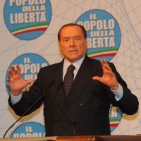 Foto Nicoloro G. 03/03/2012 Milano Congresso del PdL per l’ elezione del coordinatore cittadino. nella foto Silvio Berlusconi