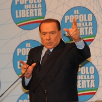 Foto Nicoloro G. 03/03/2012 Milano Congresso del PdL per l’ elezione del coordinatore cittadino. nella foto Silvio Berlusconi