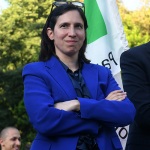 Foto Nicoloro G.   23/05/2025   Ravenna   Chiusura della campagna elettorale del PD per l' elezione del sindaco. nella foto la segretaria nazionale del PD Elly Schlein.