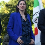 Foto Nicoloro G.   23/05/2025   Ravenna   Chiusura della campagna elettorale del PD per l' elezione del sindaco. nella foto la segretaria nazionale del PD Elly Schlein.