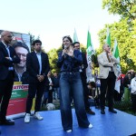 Foto Nicoloro G.   23/05/2025   Ravenna   Chiusura della campagna elettorale del PD per l' elezione del sindaco. nella foto la segretaria nazionale del PD Elly Schlein.